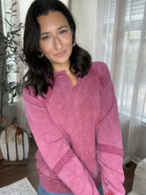 Load image into Gallery viewer, Lace Detail Pullover