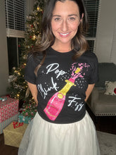 Load image into Gallery viewer, Pop, Clink, Fizz Tee - Spicy Chic Boutique