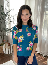 Load image into Gallery viewer, Vibrant Mood Floral Sweater