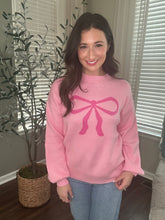 Load image into Gallery viewer, Brittany Bow Sweater - Spicy Chic Boutique