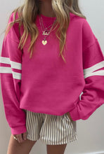 Load image into Gallery viewer, PREORDER: Oversized Varsity Pullover (color options) - Spicy Chic Boutique