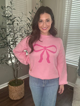 Load image into Gallery viewer, Brittany Bow Sweater - Spicy Chic Boutique