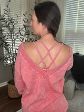 Load image into Gallery viewer, Deep V Oversized Pullover & Bra Set - Spicy Chic Boutique