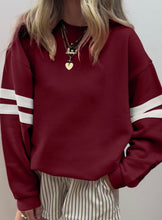 Load image into Gallery viewer, PREORDER: Oversized Varsity Pullover (color options) - Spicy Chic Boutique