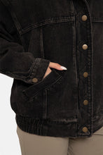 Load image into Gallery viewer, Fiona Sherpa Collar Denim Jacket - Spicy Chic Boutique