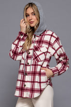 Load image into Gallery viewer, Marlow Plaid Fleece Shacket