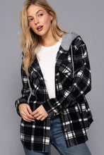 Load image into Gallery viewer, Marlow Plaid Fleece Shacket