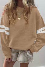Load image into Gallery viewer, PREORDER: Oversized Varsity Pullover (color options) - Spicy Chic Boutique