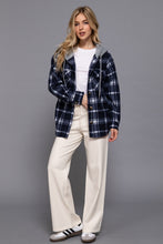 Load image into Gallery viewer, Marlow Plaid Fleece Shacket