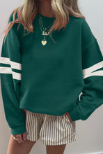 Load image into Gallery viewer, PREORDER: Oversized Varsity Pullover (color options) - Spicy Chic Boutique