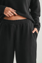 Load image into Gallery viewer, Cotton Fleece Wide Leg Lounge Pants - Spicy Chic Boutique