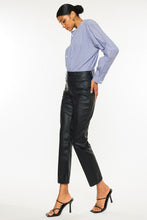 Load image into Gallery viewer, Sleek Edge Vegan Leather Pants