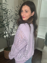Load image into Gallery viewer, Lovely Lilac Sweatshirt - Spicy Chic Boutique