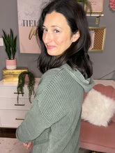 Load image into Gallery viewer, Knit Hooded Pullover