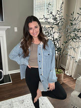 Load image into Gallery viewer, Distressed Denim Jacket - Spicy Chic Boutique