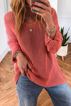 Load image into Gallery viewer, Paprika Crochet Knit Sweater