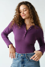 Load image into Gallery viewer, Basic Henley Slim Fit Tops (color options)