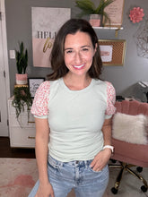 Load image into Gallery viewer, Flirty Floral Top - Spicy Chic Boutique
