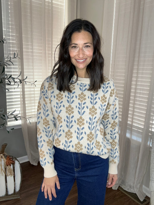 Fall in Bloom Sweater