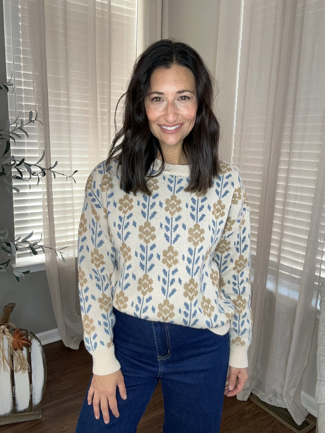 Fall in Bloom Sweater