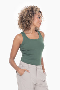 Ribbed Racerback Tanks - Spicy Chic Boutique