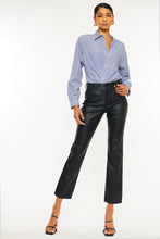 Load image into Gallery viewer, Sleek Edge Vegan Leather Pants