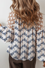 Load image into Gallery viewer, Lace Patchwork Floral Top