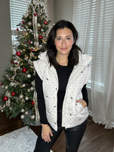 Load image into Gallery viewer, White Christmas Bow Vest