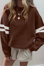 Load image into Gallery viewer, PREORDER: Oversized Varsity Pullover (color options) - Spicy Chic Boutique