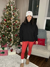 Load image into Gallery viewer, Black Oversized Hoodie