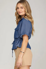 Load image into Gallery viewer, Chambray All Day Top - Spicy Chic Boutique