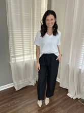 Load image into Gallery viewer, White V-Neck Tee