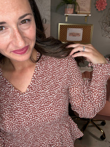 The Perfect Print Blouse - Spicy Chic Boutique