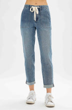 Load image into Gallery viewer, The Crazy Cozy Denim Joggers - Spicy Chic Boutique