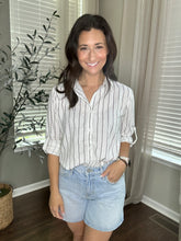 Load image into Gallery viewer, Striped Linen Days Button-Up - Spicy Chic Boutique