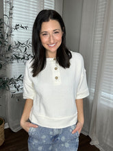 Load image into Gallery viewer, Basic Textured Button Tops - Spicy Chic Boutique