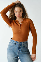Load image into Gallery viewer, Basic Henley Slim Fit Tops (color options)