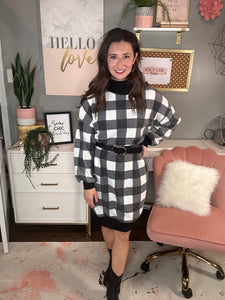 Buffalo Plaid Dress - Spicy Chic Boutique