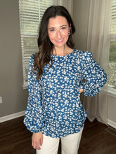 Load image into Gallery viewer, Ditsy Floral Blouse - Spicy Chic Boutique