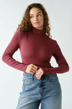 Load image into Gallery viewer, Basic Turtleneck Slim Fit Tops (color options)