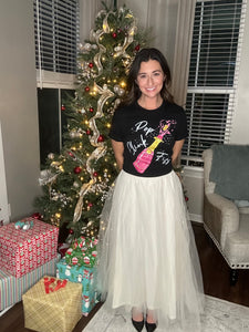 Pop, Clink, Fizz Tee - Spicy Chic Boutique