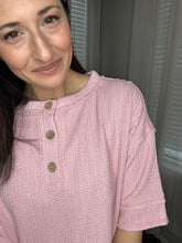 Load image into Gallery viewer, Basic Textured Button Tops - Spicy Chic Boutique