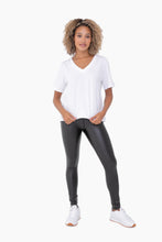 Load image into Gallery viewer, White V-Neck Tee