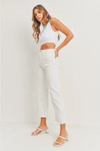 Load image into Gallery viewer, White Patch Pocket Wide Leg Jeans - Spicy Chic Boutique