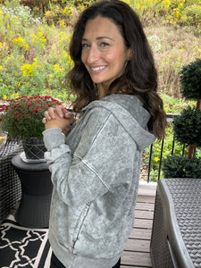 Sleek Mineral Wash Pullover