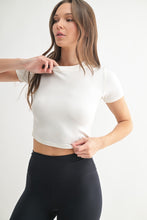 Load image into Gallery viewer, Basic Ribbed Cropped Top - Spicy Chic Boutique