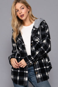 Marlow Plaid Fleece Shacket