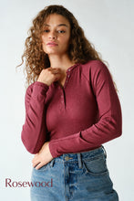 Load image into Gallery viewer, Basic Henley Slim Fit Tops (color options)