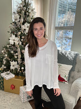 Load image into Gallery viewer, Snow White High-Low Top - Spicy Chic Boutique