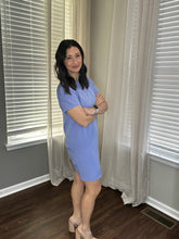 Load image into Gallery viewer, Periwinkle Dream Shift Dress - Spicy Chic Boutique